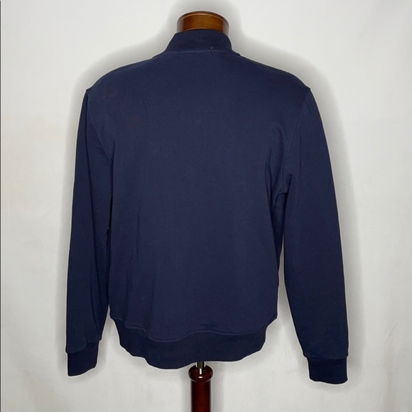 SLATE & STONE MEN’S KNIT BASEBALL JACKET LARGE - Picture 4 of 8